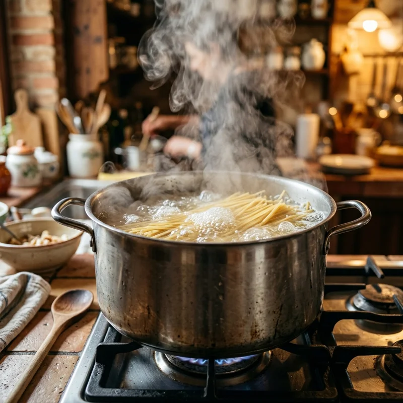 Errores al cocer pasta
